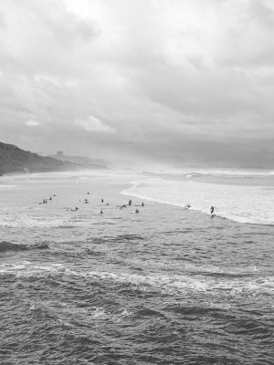 Biarritz en noir et blanc